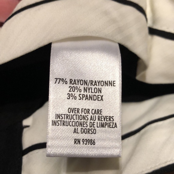 PETITE SOPHISTICATE size 10 Modern Fit Stretchy Navy Blue Straight-leg $49 NEW - Picture 5 of 8